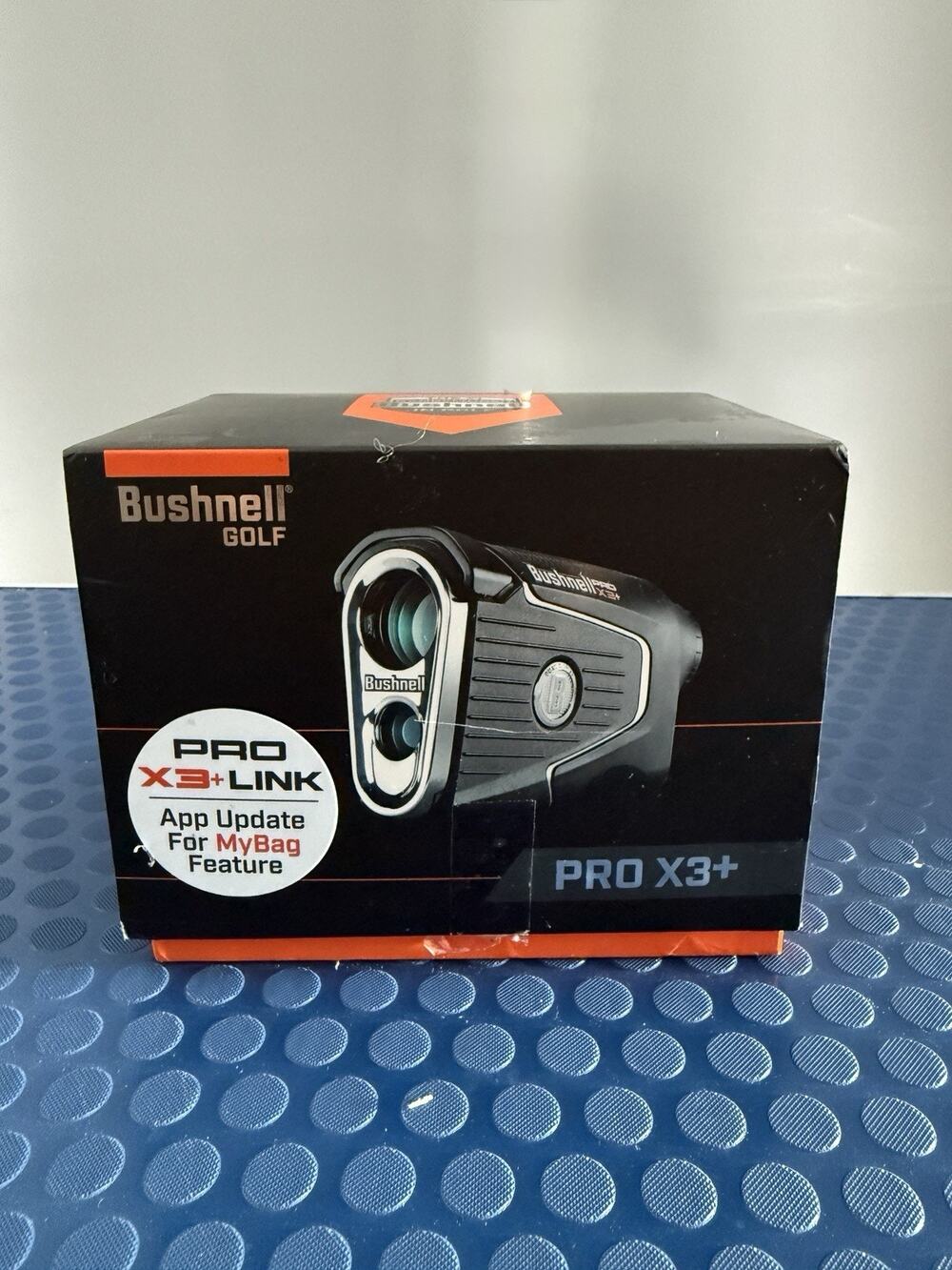 Bushnell Pro X3+ Golf Rangefinder Tested Working w/ Case & Box